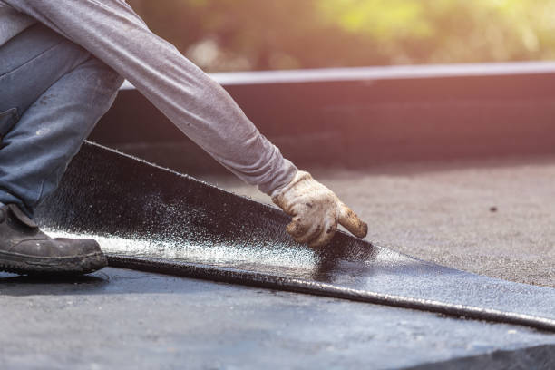 Wet basement repair process in New Plymouth, OH